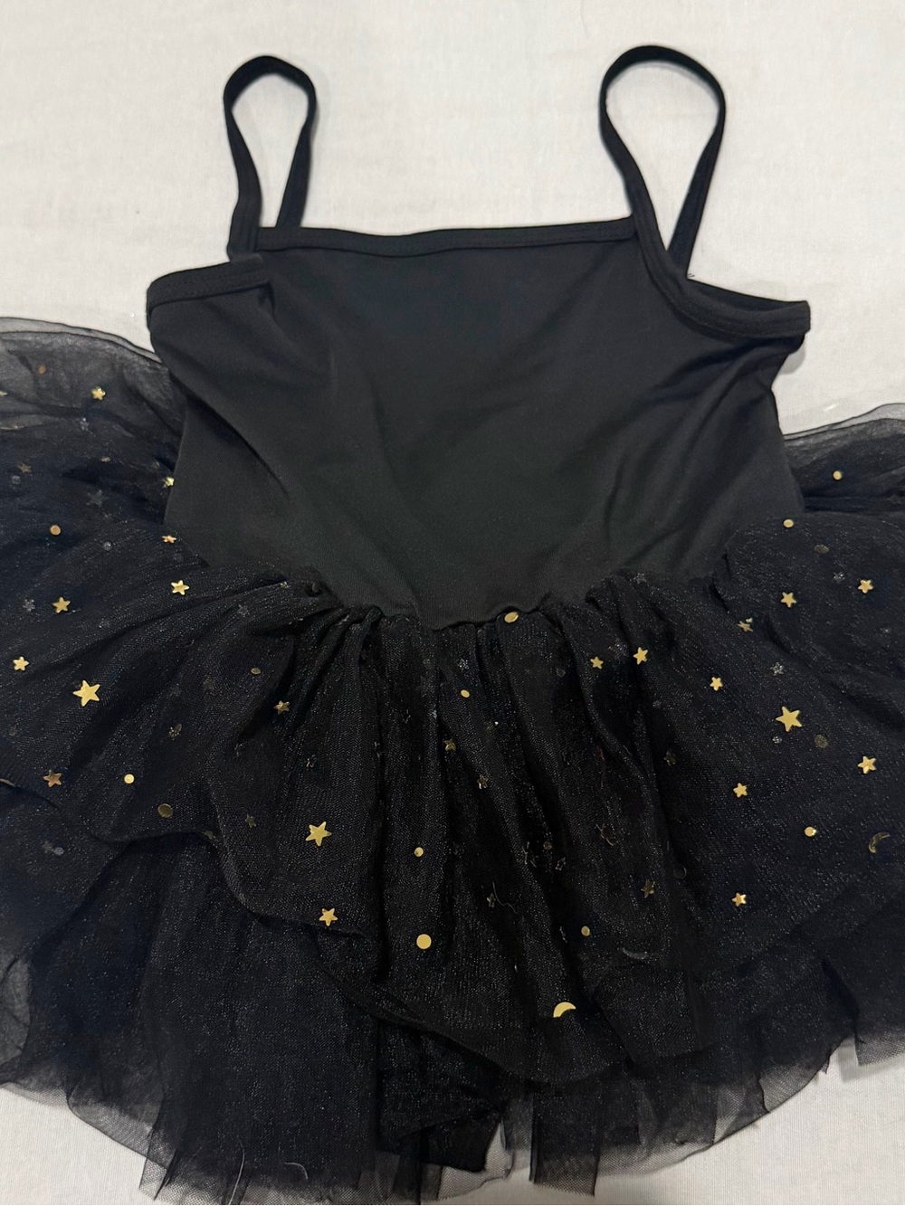 SHEIN Black Tulle Star Tutu Dress